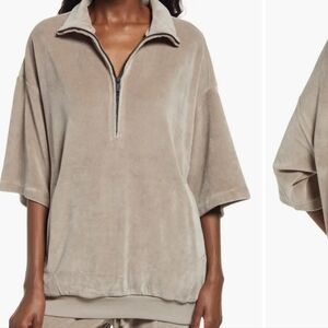 Fear of God Essentials Gray Pullover